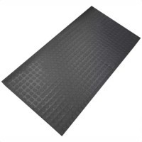 Piso Laminado Moeda Térmico E Antiderrapante 65x110cm Preto