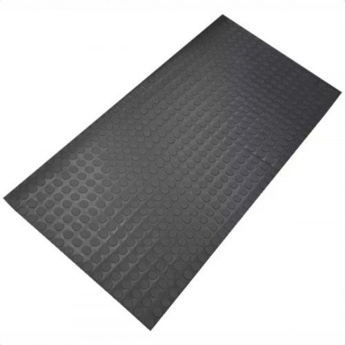 Piso Laminado Moeda Tráfego Intenso 130x50cm Preto